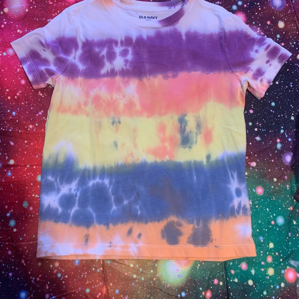 Old Navy Kids Colorful Tie-Dye Tee